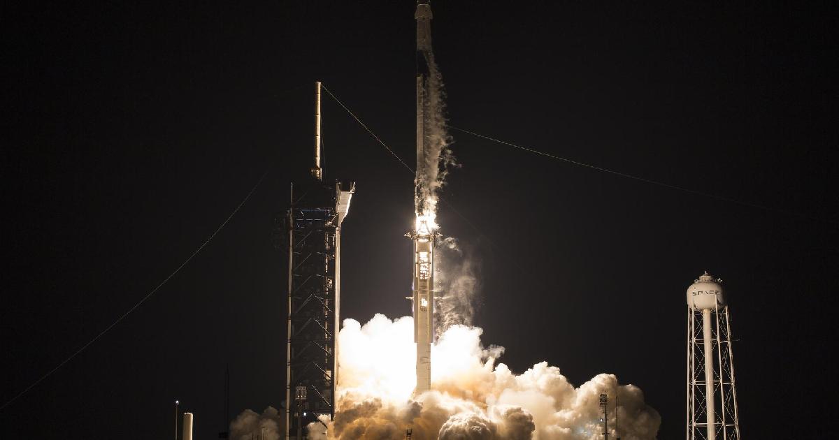 Το διαστημόπλοιο SpaceX εκτοξεύτηκε στον Διεθνή Διαστημικό Σταθμό